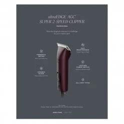 Andis Andis UltraEdge AGC Super 2-Speed Brushless Clipper - Burgundy 13 Andis Andis UltraEdge AGC Super 2-Speed Brushless Clipper - Burgundy -Clippers Shop andis ultraedge agc super 2 speed brushless clipper burgundy p17737 13182 medium