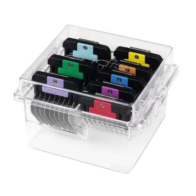 Andis Andis Universal Stainless Steel Attachment Combs - Set Of 8 1 Andis Andis Universal Stainless Steel Attachment Combs - Set Of 8