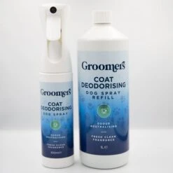 Groomers Coat Care Coat Deodorising Spray Refill 1L -Clippers Shop groomers coat care coat deodorising spray refill 1l p17809 14273 medium