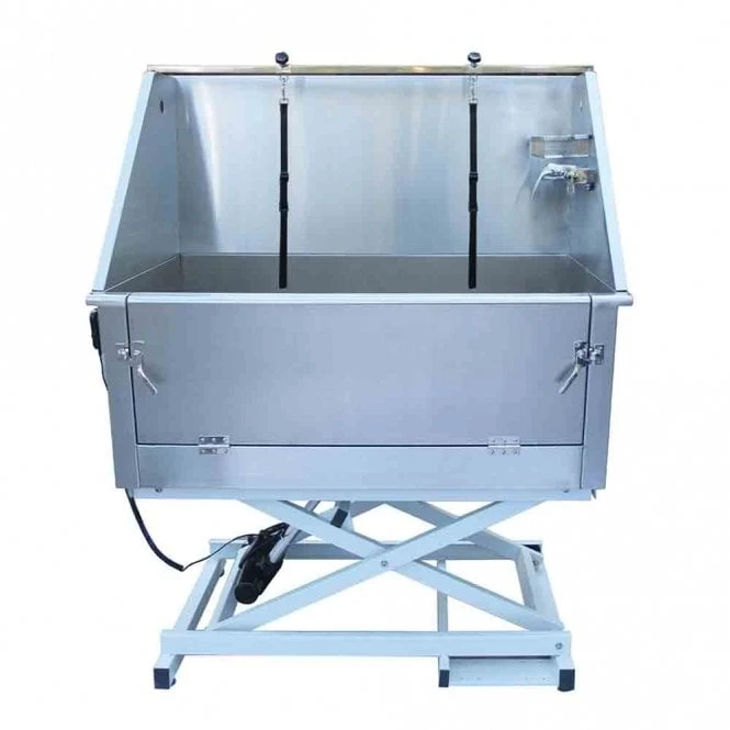 Groomers Mercury Electric Stainless Steel Bath 1 Groomers Mercury Electric Stainless Steel Bath