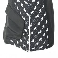 Groomers Groomers Penny Poodle Long Sleeve Mandarin Collar Tunic -Clippers Shop groomers penny poodle long sleeve mandarin collar tunic p17803 14066 medium