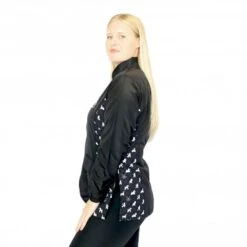 Groomers Groomers Penny Poodle Long Sleeve Mandarin Collar Tunic -Clippers Shop groomers penny poodle long sleeve mandarin collar tunic p17803 14068 medium