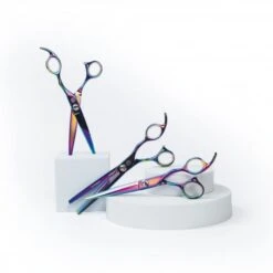 Groomers Rainbow Groomers Rainbow 3 Piece Scissor Gift Set -Clippers Shop groomers rainbow 3 piece scissor gift set p17712 12480 medium