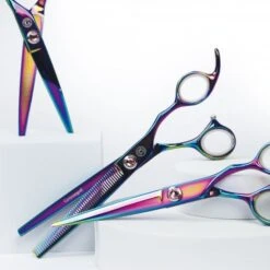 Groomers Rainbow Groomers Rainbow 3 Piece Scissor Gift Set -Clippers Shop groomers rainbow 3 piece scissor gift set p17712 12481 medium