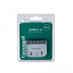 Groomers Simply G Groomers Simply G #10 1.5mm Standard Blade 8 Groomers Simply G Groomers Simply G #10 1.5mm Standard Blade -Clippers Shop groomers simply g 10 15mm standard blade p17643 12513 medium