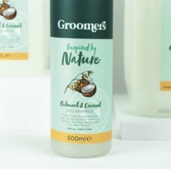 Groomers Groomers Simply Naturals Oatmeal & Coconut Shampoo -Clippers Shop groomers simply naturals oatmeal coconut shampoo p17629 11757 medium