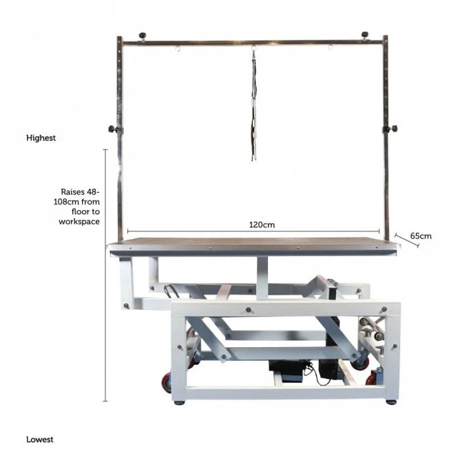 Groomers Titan Extreme Electric Table - Black Table Top 5 Groomers Titan Extreme Electric Table - Black Table Top - Image 5