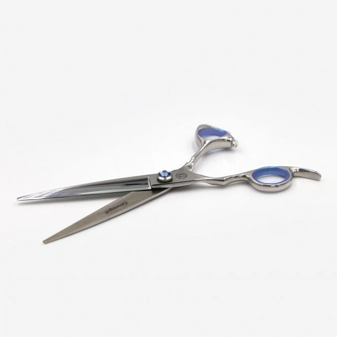 Groomers Topaz Groomers Topaz 7" Left-Handed Straight Scissors 5 Groomers Topaz Groomers Topaz 7" Left-Handed Straight Scissors - Image 5