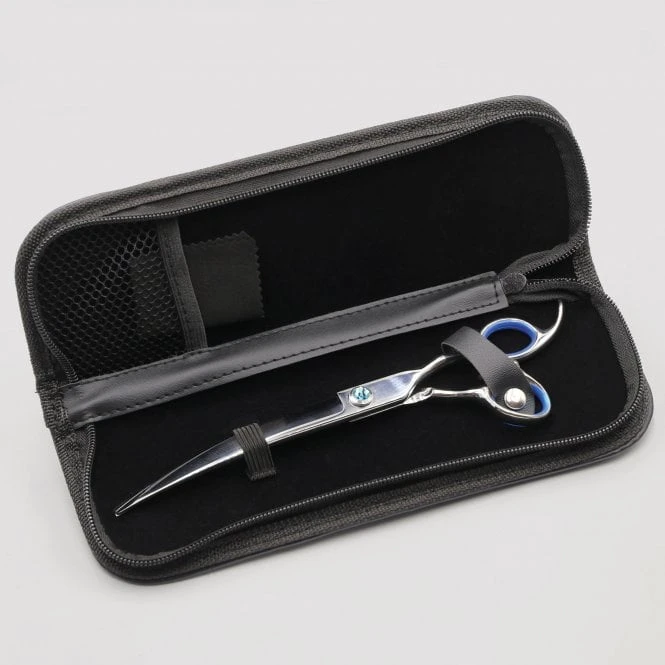 Groomers Topaz Groomers Topaz 8" Curved Scissors 6 Groomers Topaz Groomers Topaz 8" Curved Scissors - Image 6