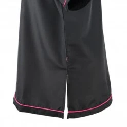 Groomers Groomers V-Neck Tunic - Black With Pink Trim -Clippers Shop groomers v neck tunic black with pink trim p10208 12663 medium
