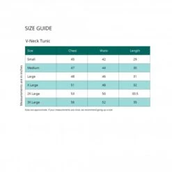 Groomers Groomers V-Neck Tunic - Black With Purple Trim -Clippers Shop groomers v neck tunic black with purple trim p17801 14052 medium