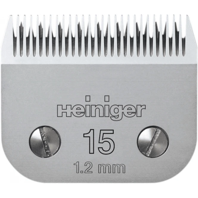 Heiniger Heiniger #15 Saphir Clipper Blade 1 Heiniger Heiniger #15 Saphir Clipper Blade