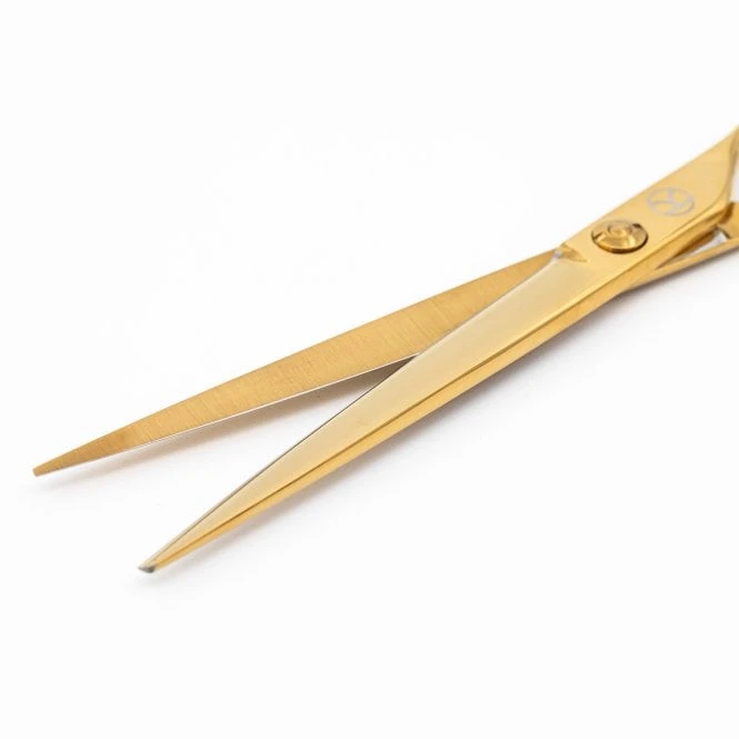 Kanpeki Gold Kanpeki Gold 8" Straight Scissors 2 Kanpeki Gold Kanpeki Gold 8" Straight Scissors - Image 2