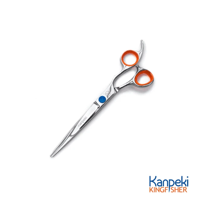 Kanpeki Kingfisher Kanpeki Kingfisher 7" Straight Scissor 1 Kanpeki Kingfisher Kanpeki Kingfisher 7" Straight Scissor